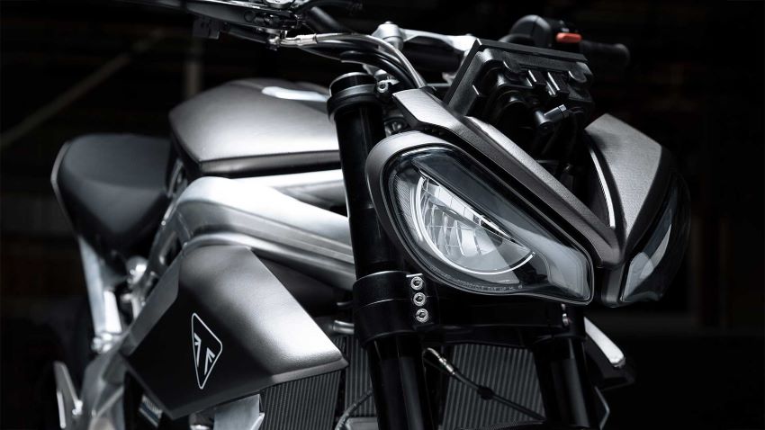 Protótipo de moto elétrica da Triumph vai de 0 a 100km/h em 3,6s