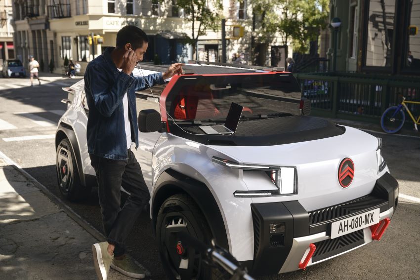 Citroën promete “minimalismo sustentável” no Oli, novo E-SUV