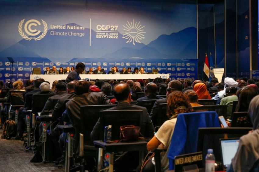Auditório acompanha discussão na COP 27