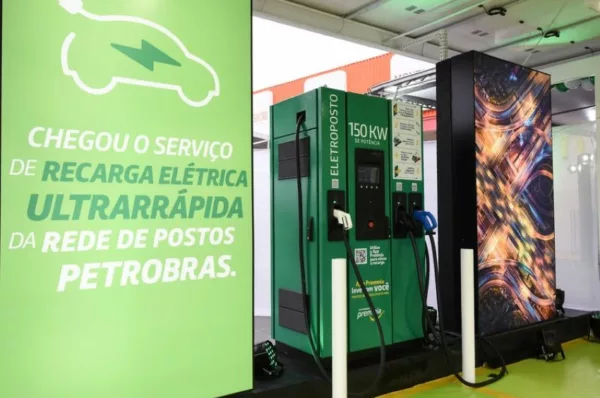 Ponto de recarga Vibra para veículos elétricos