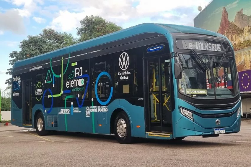 VWCO terá ônibus 100% elétrico fabricado no RJ ainda em 2024