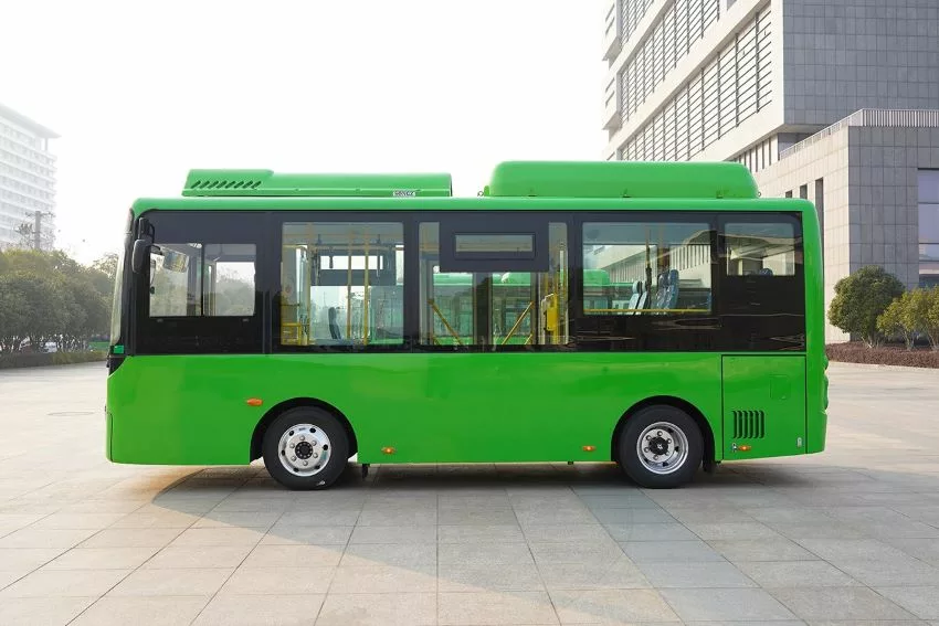 Ônibus elétrico da Ankai, de 6m