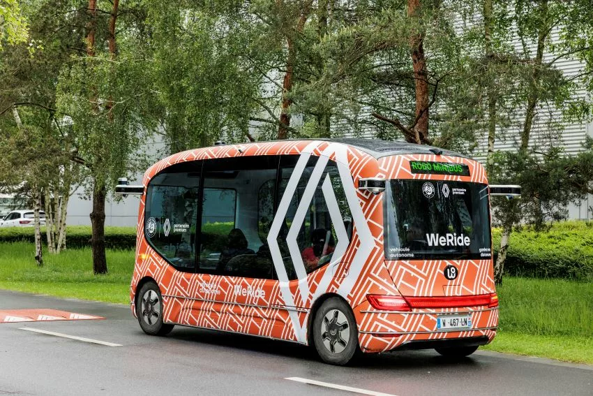 Micro-ônibus autônomo Renault