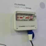 Imagem mostra equipamento de proteção de instalação elétrica da Clamper