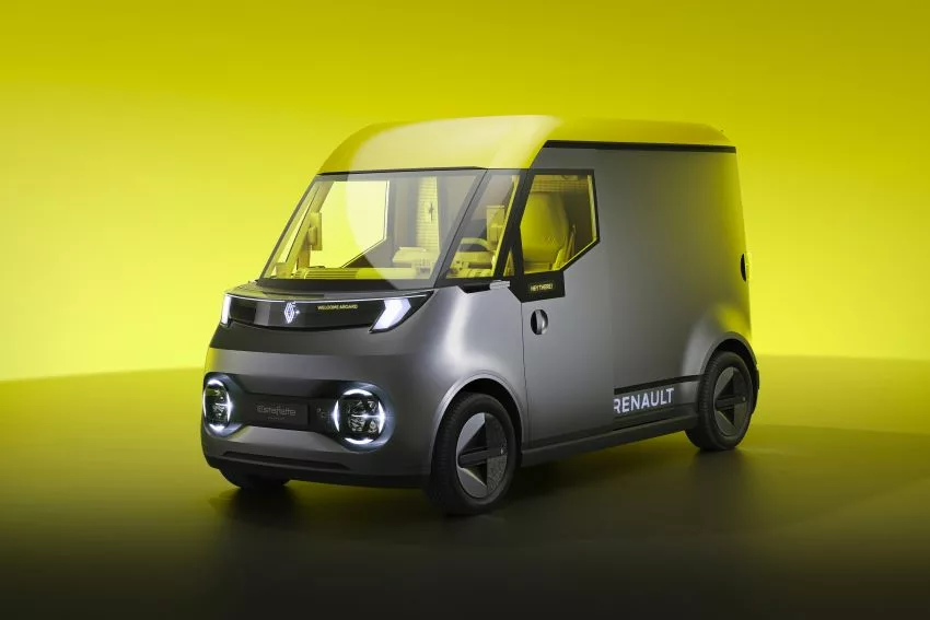 Renault anuncia novo furgão para ser o futuro dos VEs comerciais