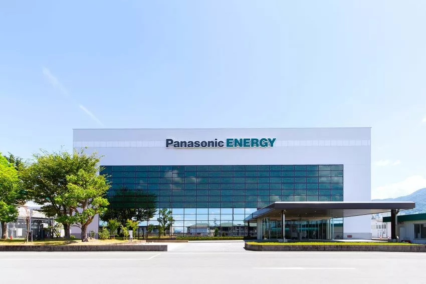 fábrica da Panasonic Energy