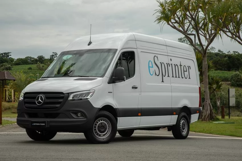 Mercedes-Benz eSprinter na versão Furgão