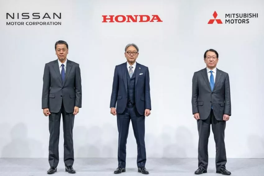 Presidentes de Nissan, Honda e Mitsubishi