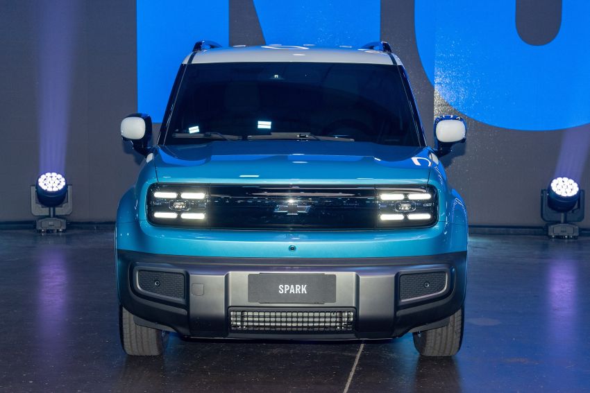 Visão frontal do Spark EUV