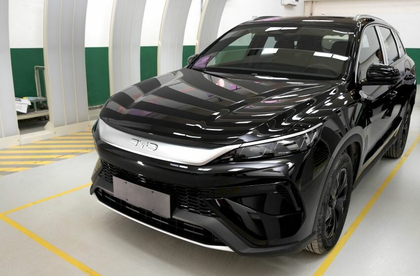 BYD Song Pro preto