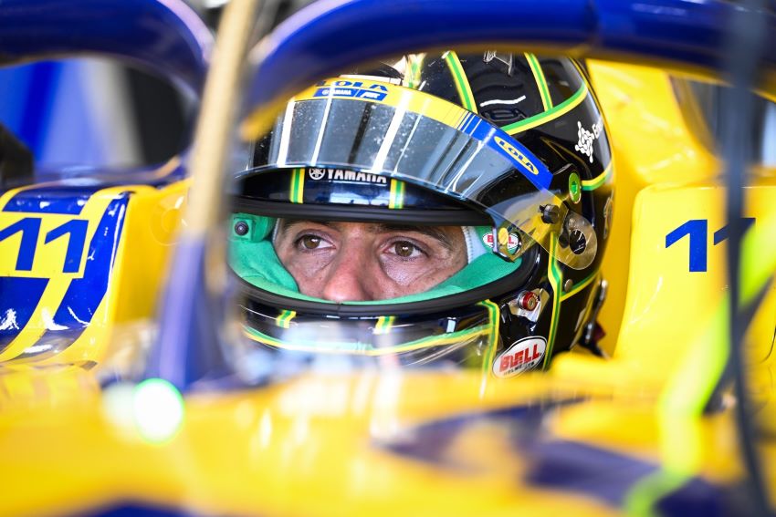 Lucas Di Grassi nos testes de pré-temporada