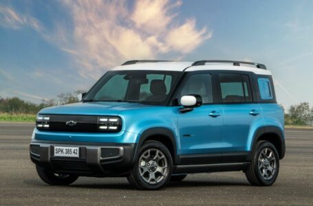 Chevrolet Spark EUV na via