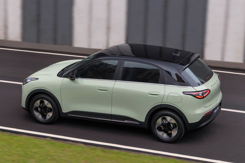 Geely EX2 em Movimento