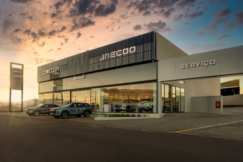 Omoda & Jaecoo chega a 70 lojas e amplia atuação no Brasil