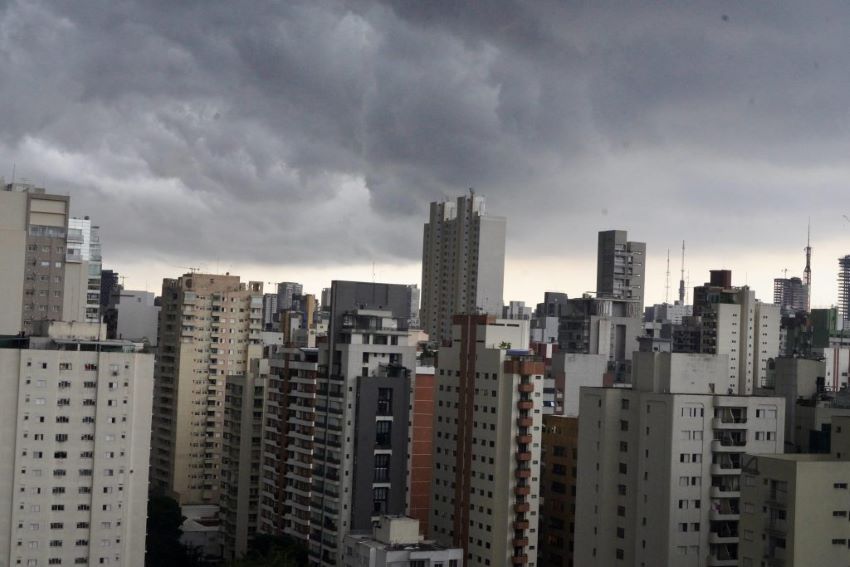 Cidade de São Paulo em meio ao apagão