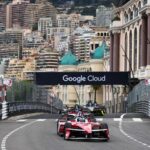 Banner do google cloud na Fórmula E