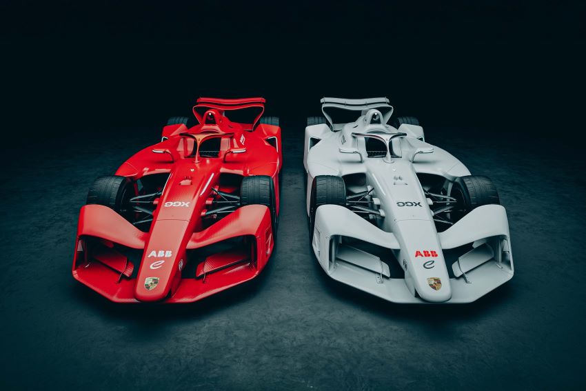 Carros da Porsche da Fórmula E