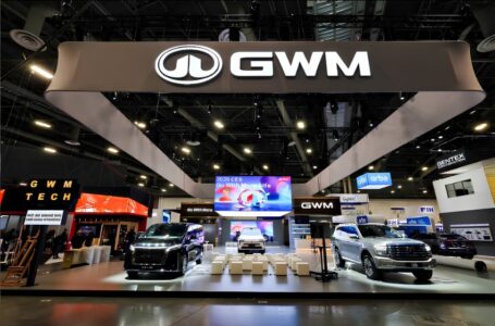Stand da GWM no Consumer Electronics Show