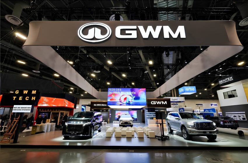 Stand da GWM no Consumer Electronics Show
