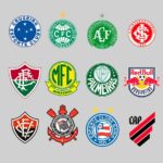 Logos dos clubes da Série A do brasileirão 2026