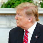 Foto de perfil do presidente dos Estados Unidos, Donald Trump