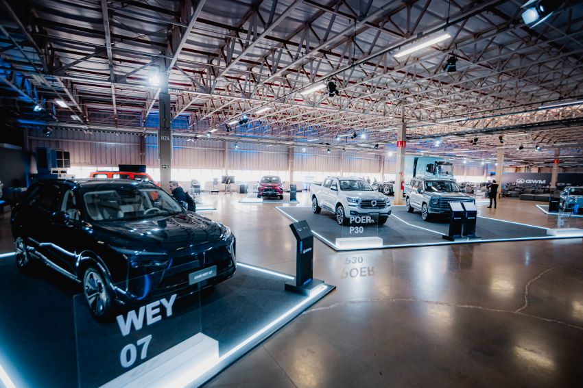 Fábrica da GWM em Iracemápolis (SP)