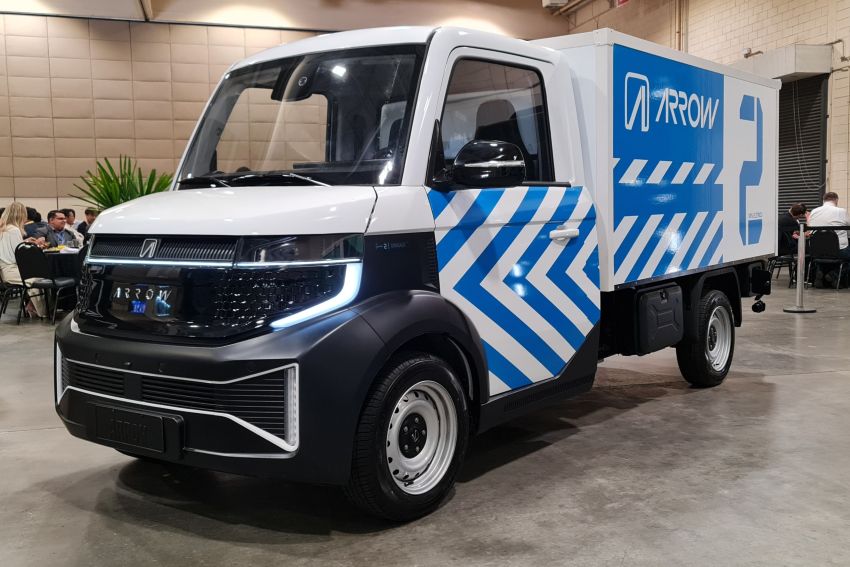 Arrow 2 é um veículo comercial 100% elétrico