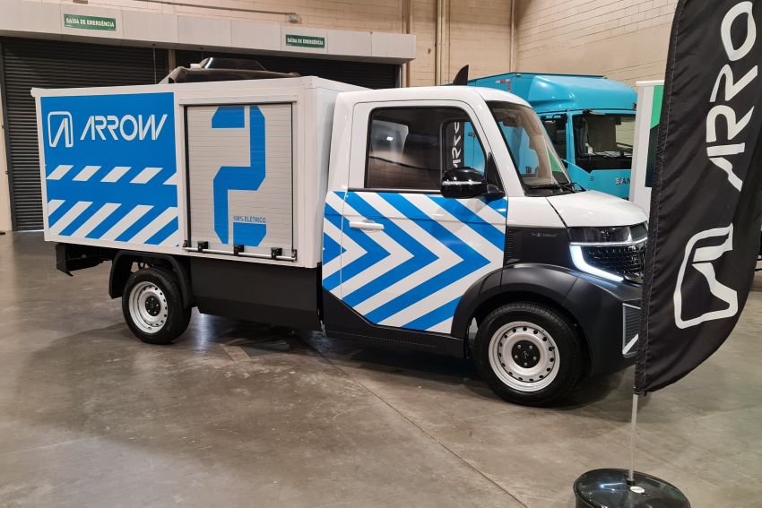 Visão lateral do Arrow 2