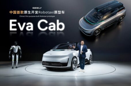 Apresentação de robotáxi da Geely