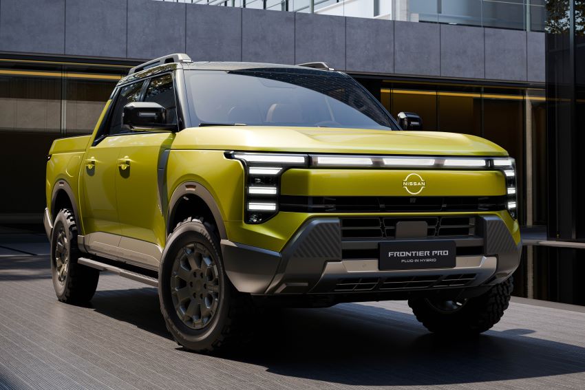 Nissan Frontier Pro híbrida plug-in