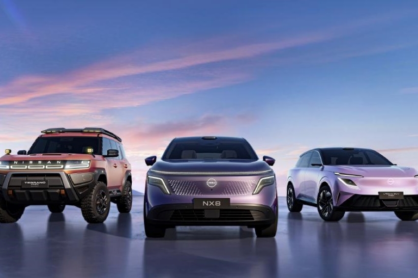 Nissan revela SUVs híbridos Urban e Terrano na China