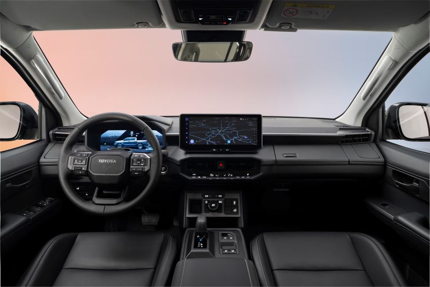 Interior da Hilux BEV