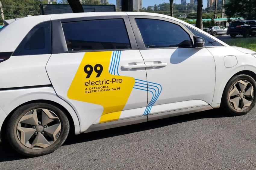 Carro da 99electric pro, categoria especial para carros elétricos
