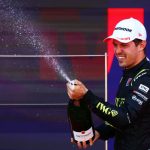 Drugovich celebrando o pódio