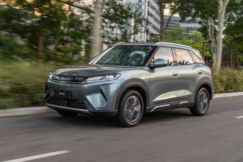BYD Atto 2 circulando na cidade