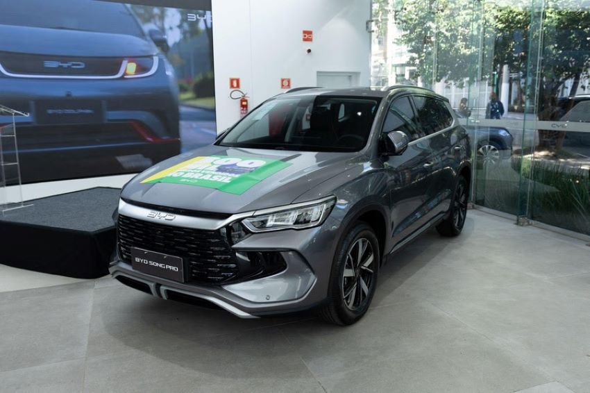 BYD Song Pro GL foi o veículo número 300 mil