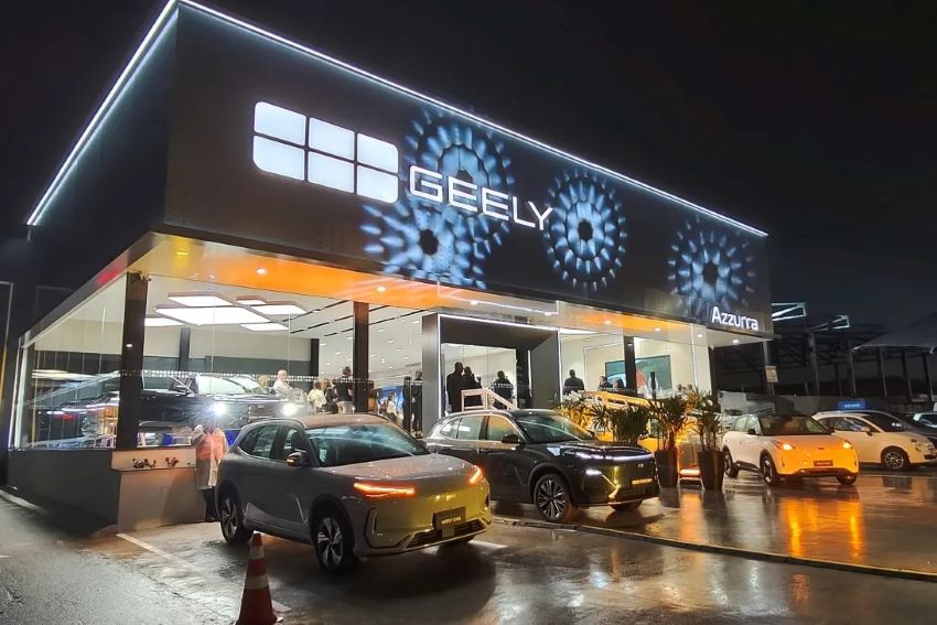 Geely completa um ano no Brasil com 25 mil carros vendidos