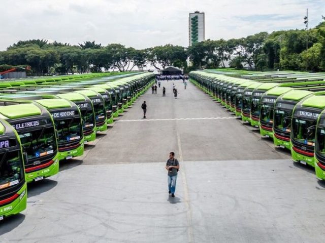 Prefeitura de SP libera mais R$ 22,9 milhões para ônibus elétricos