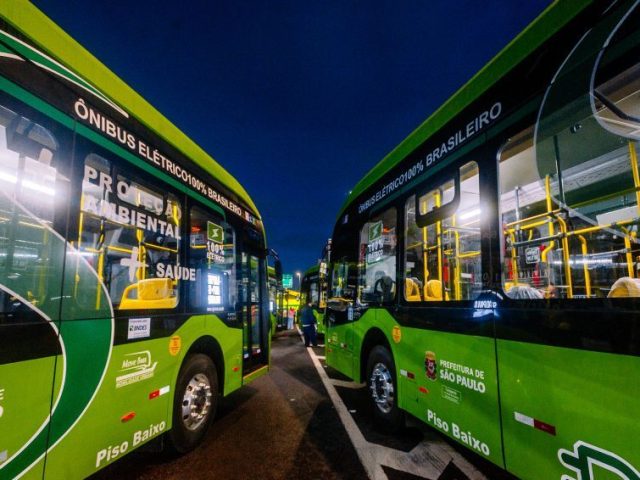 São Paulo libera R$ 251,6 milhões para novos ônibus elétricos