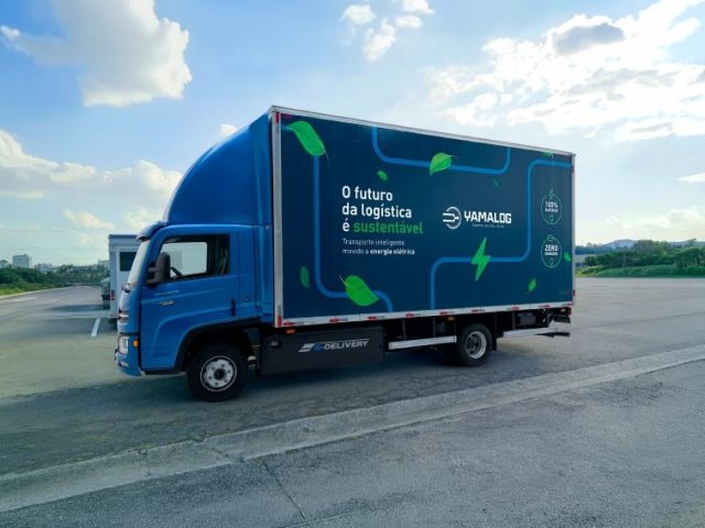 Yamaha reduz custos de logística com caminhão 100% elétrico