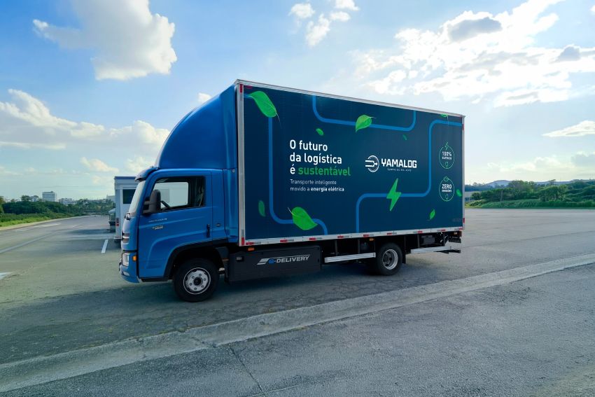 Yamaha reduz custos de logística com caminhão 100% elétrico
