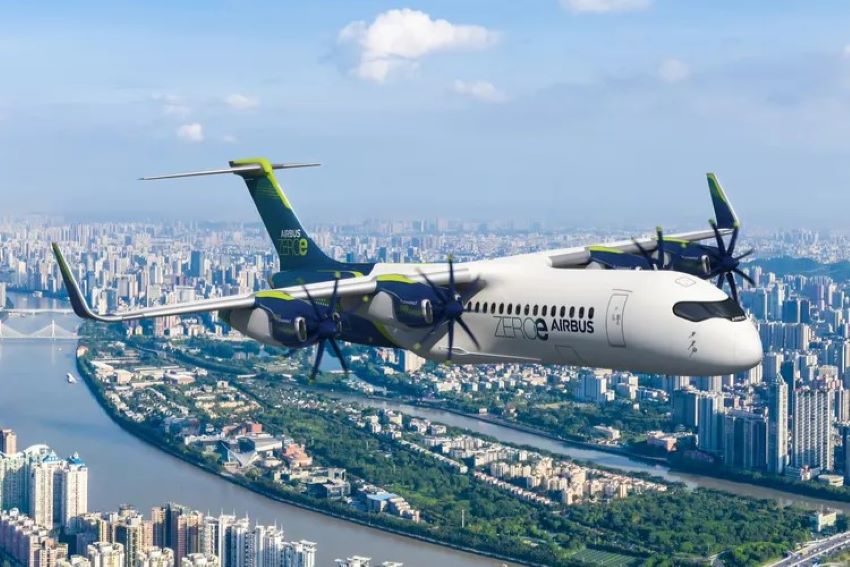 Airbus planeja tecnologia híbrida para aeronaves comerciais