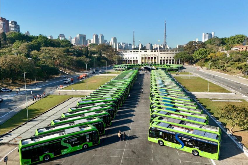 Ônibus elétricos: 3 em cada 4 emplacamentos foram da BYD em julho
