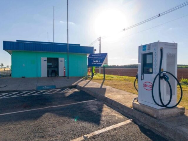 EPR triângulo e BYD ampliam carregadores em MG