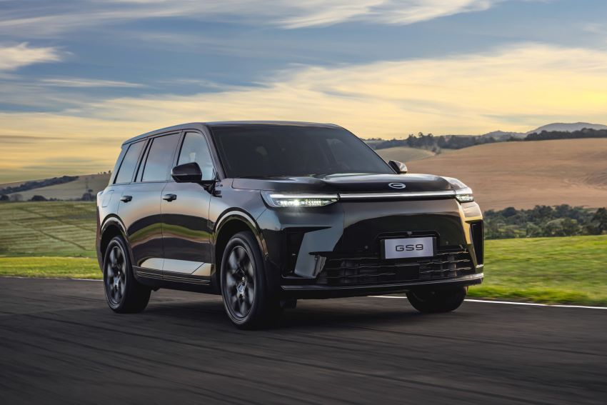 GAC lança GS9, híbrido REEV, no Brasil por R$ 379.990