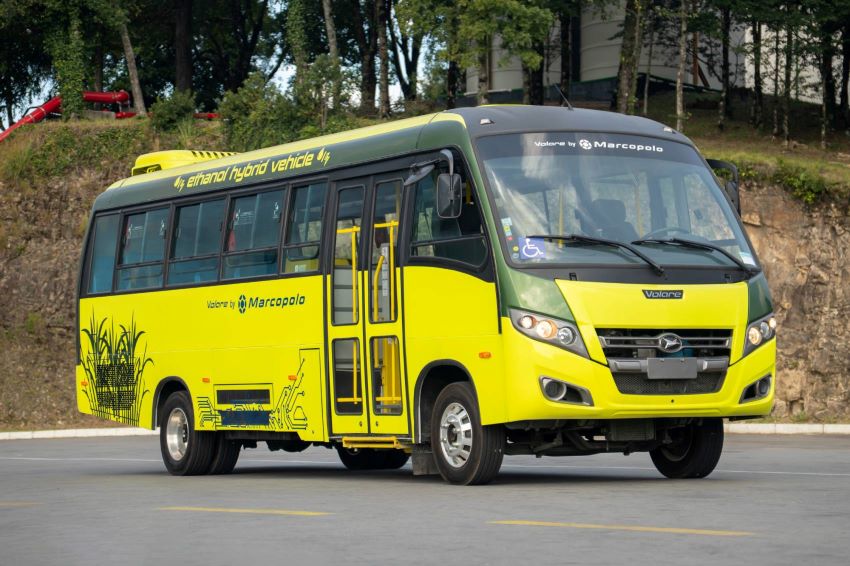 Marcopolo é reconhecida por plataforma híbrida a etanol