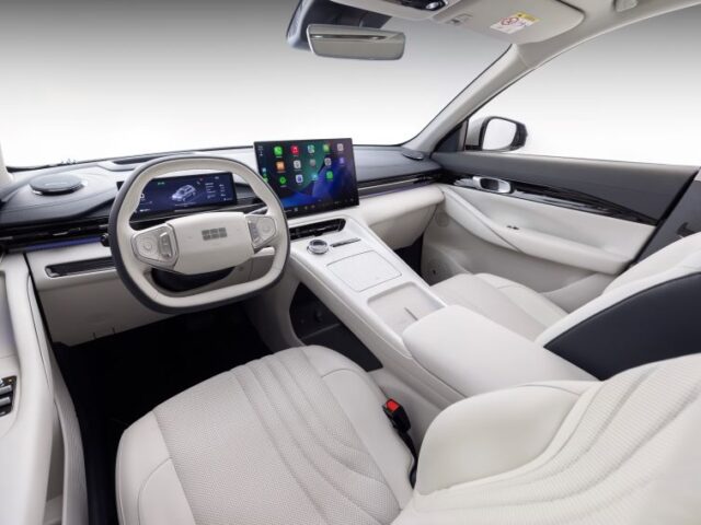 Geely EX5 ganha nova opção de acabamento interno