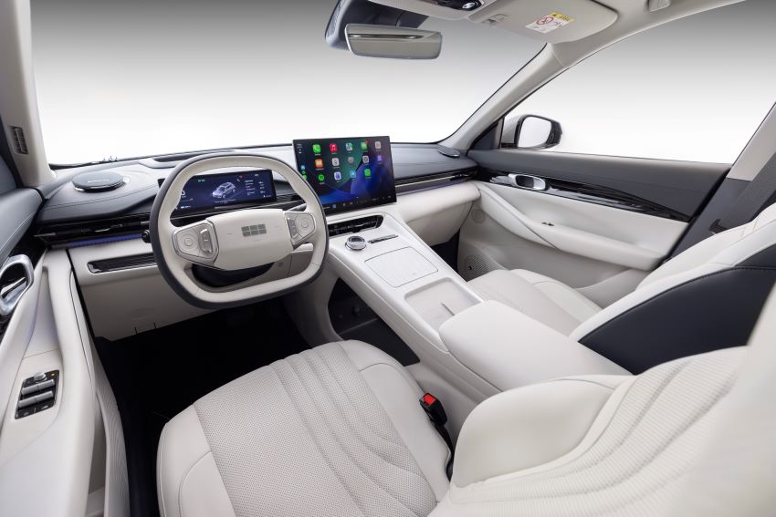 Geely EX5 ganha nova opção de acabamento interno