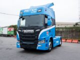 Reiter Log estreia primeiro caminhão elétrico da Scania no Brasil