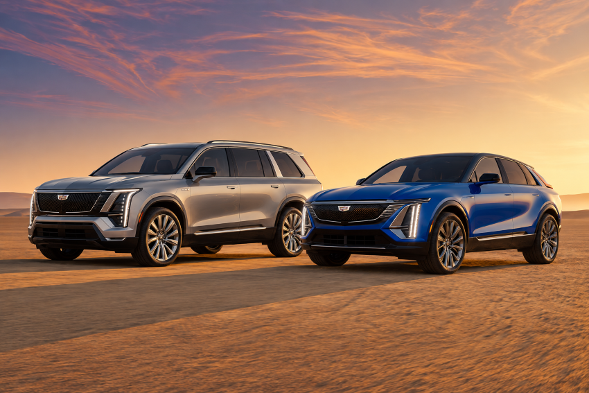 Cadillac estreia no Brasil com SUVs elétricos de quase R$ 1 milhão